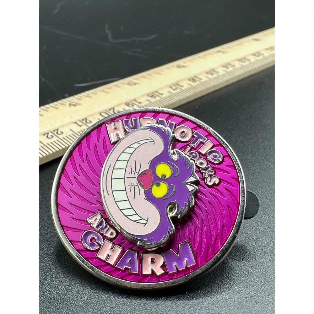 NWOT Alice in Wonderland Disney Store Pin Booster Set 2020 Spinner Cheshire Cat